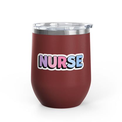 NURSE faux sticker Tumbler