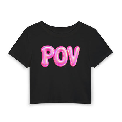 POV (Point of view) Crop Tee