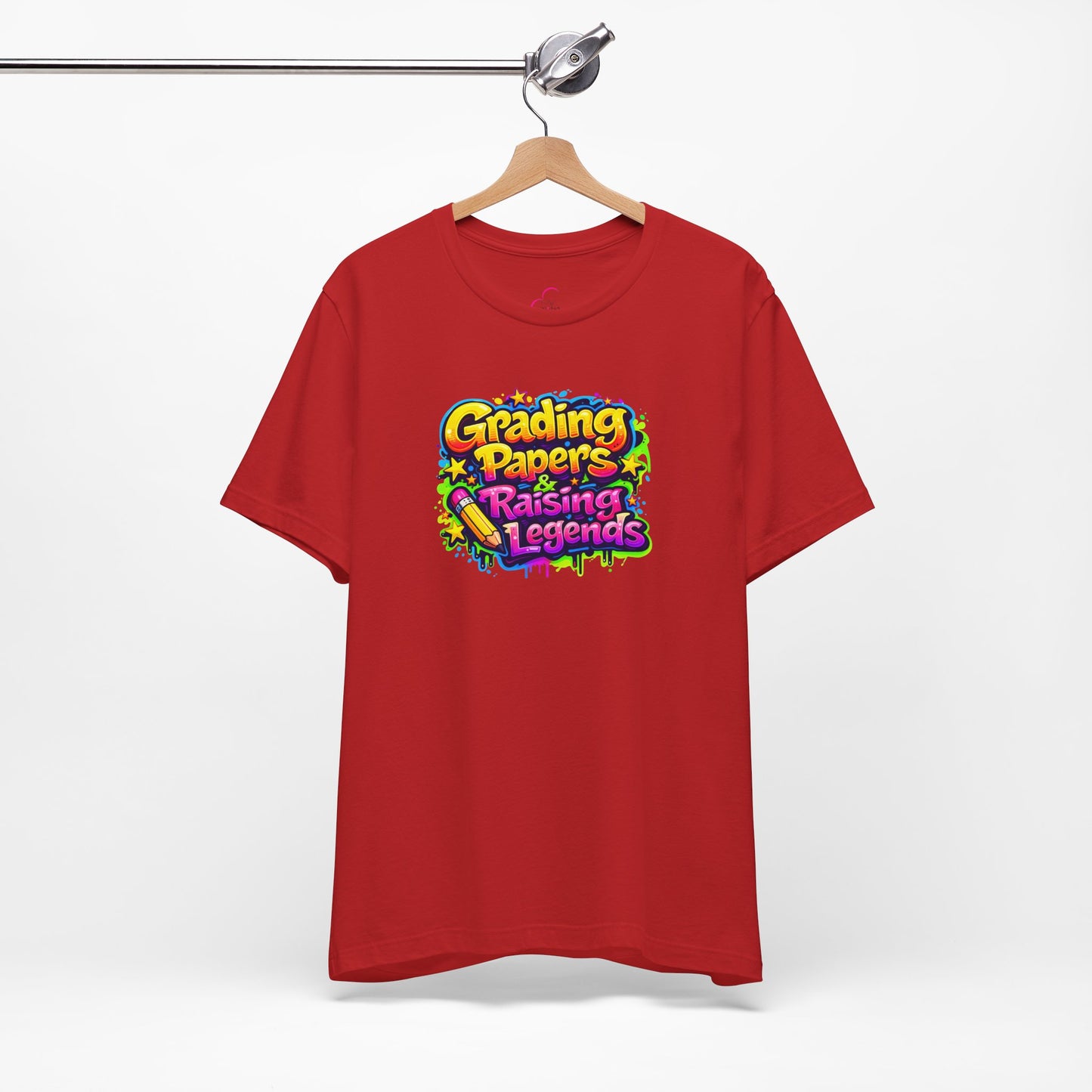 Grading papers & raising legends T-shirt