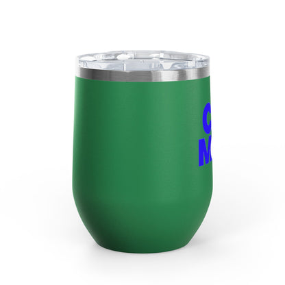 Cat mom blue Tumbler