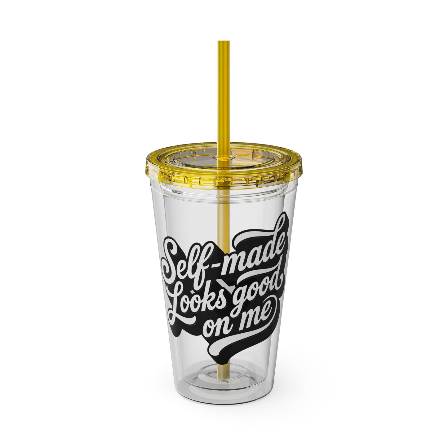 Self-made looks good on me Insulated Cup