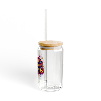 I fix bad hair days for a living Sipper Glass