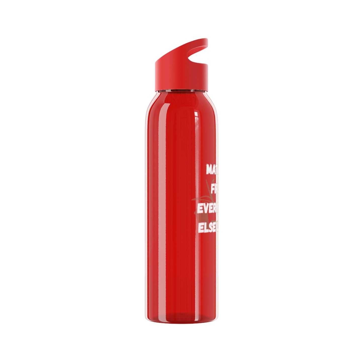 Matcha First, Everything Else Later Water Bottle