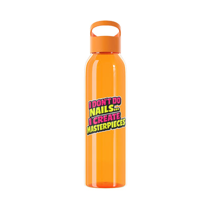 I don't do nails I create masterpieces  Water Bottle
