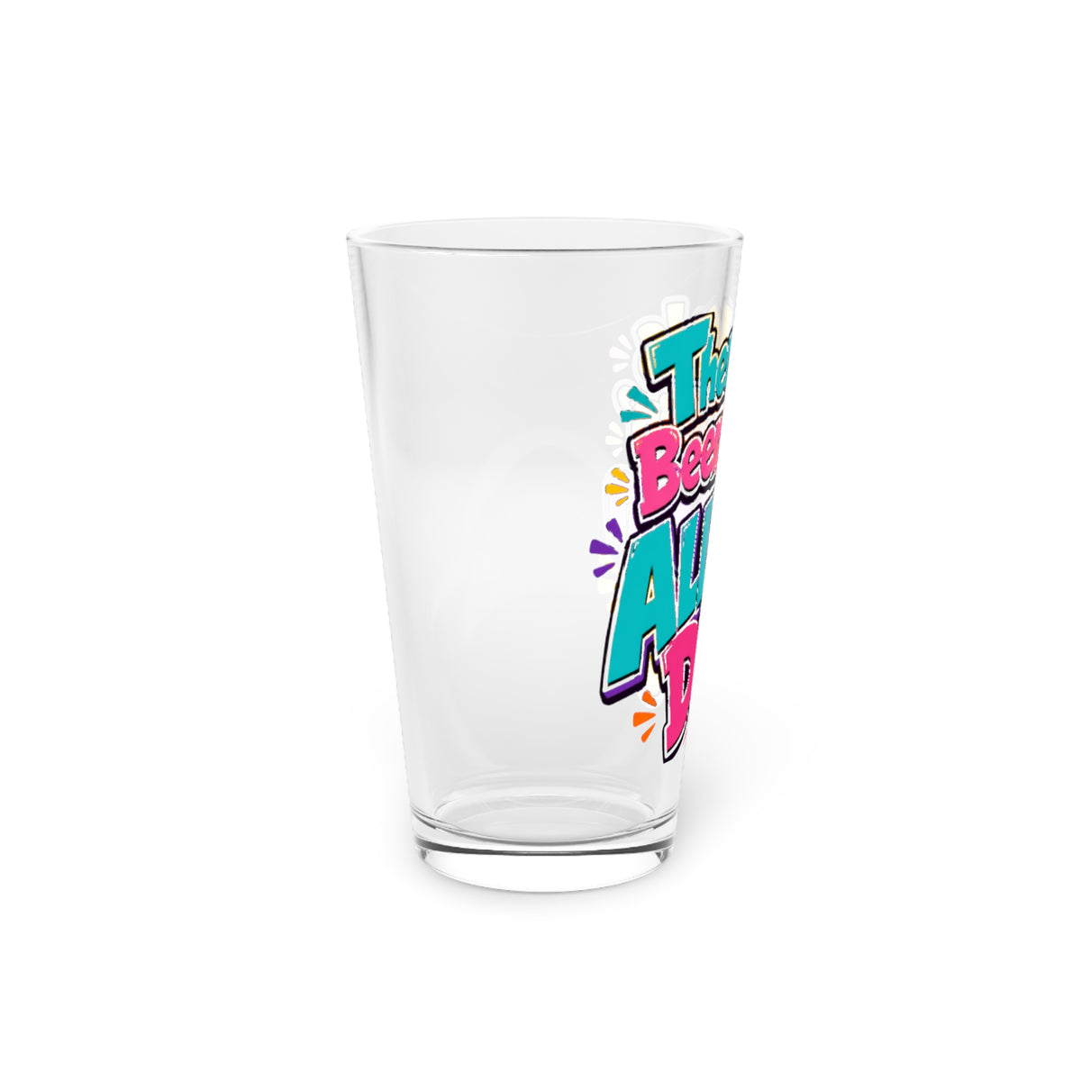 Them kids been kiddin all damn day Beer Glass
