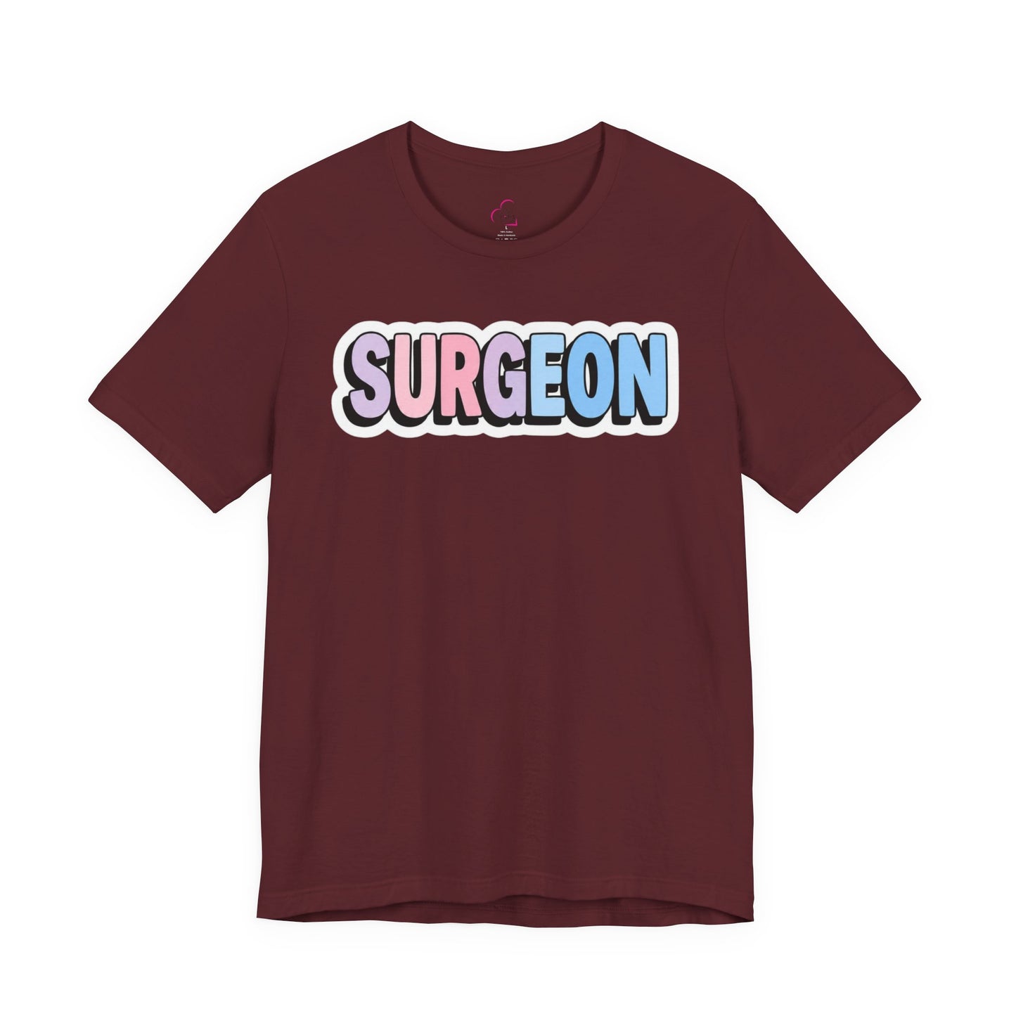SURGEON faux sticker T-shirt