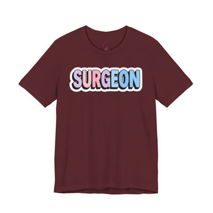 SURGEON faux sticker T-shirt