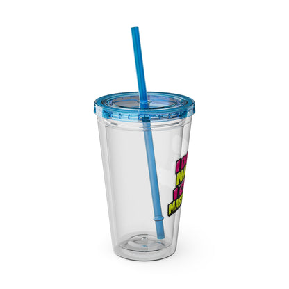 I don't do nails I create masterpieces Clear Insulated Cup