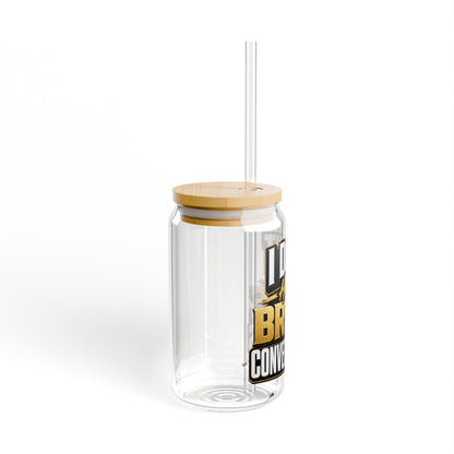 I don't have broke conversations Sipper Glass