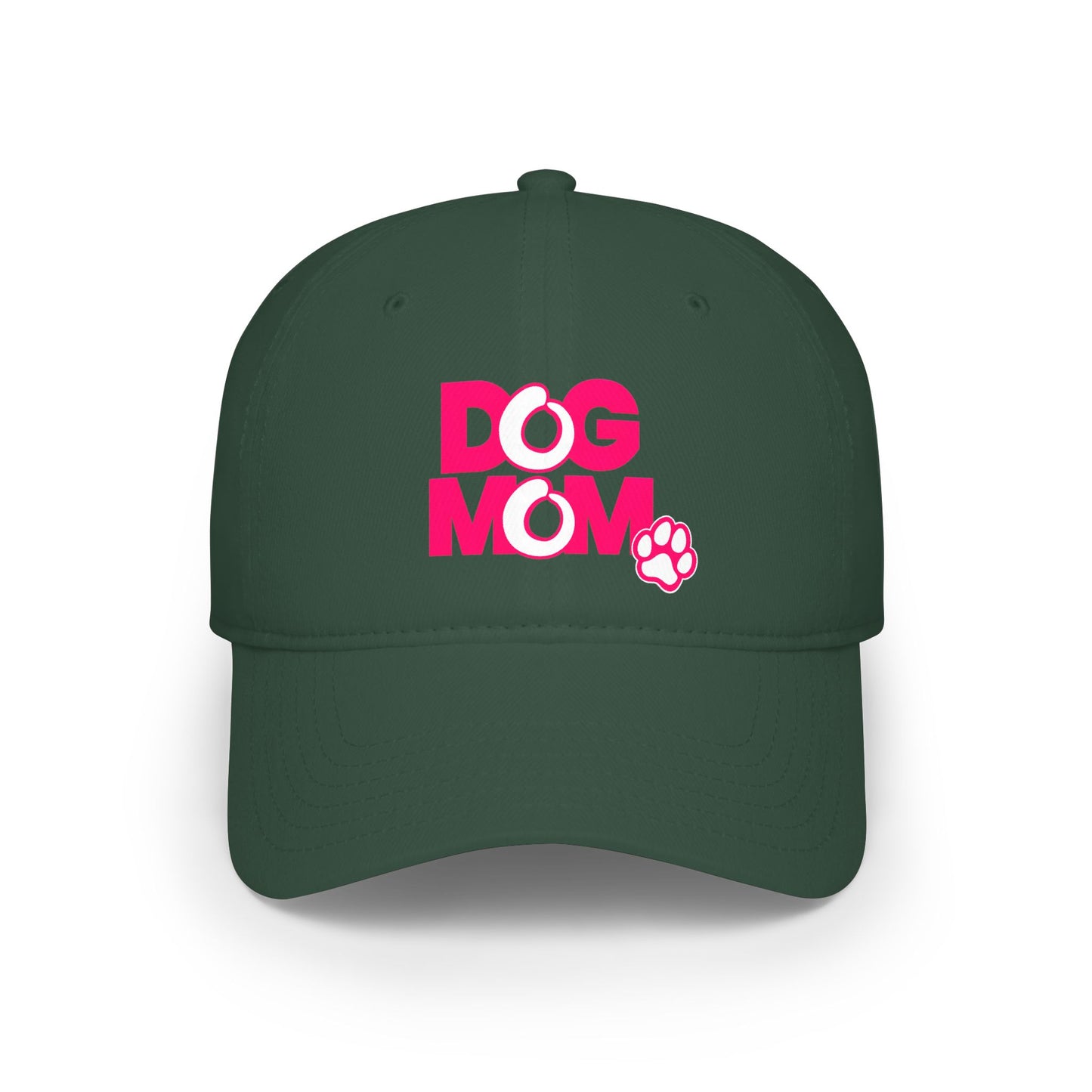 Dog mom pink Baseball Cap