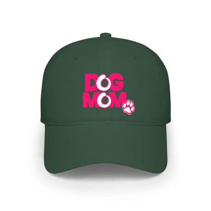 Dog mom pink Baseball Cap