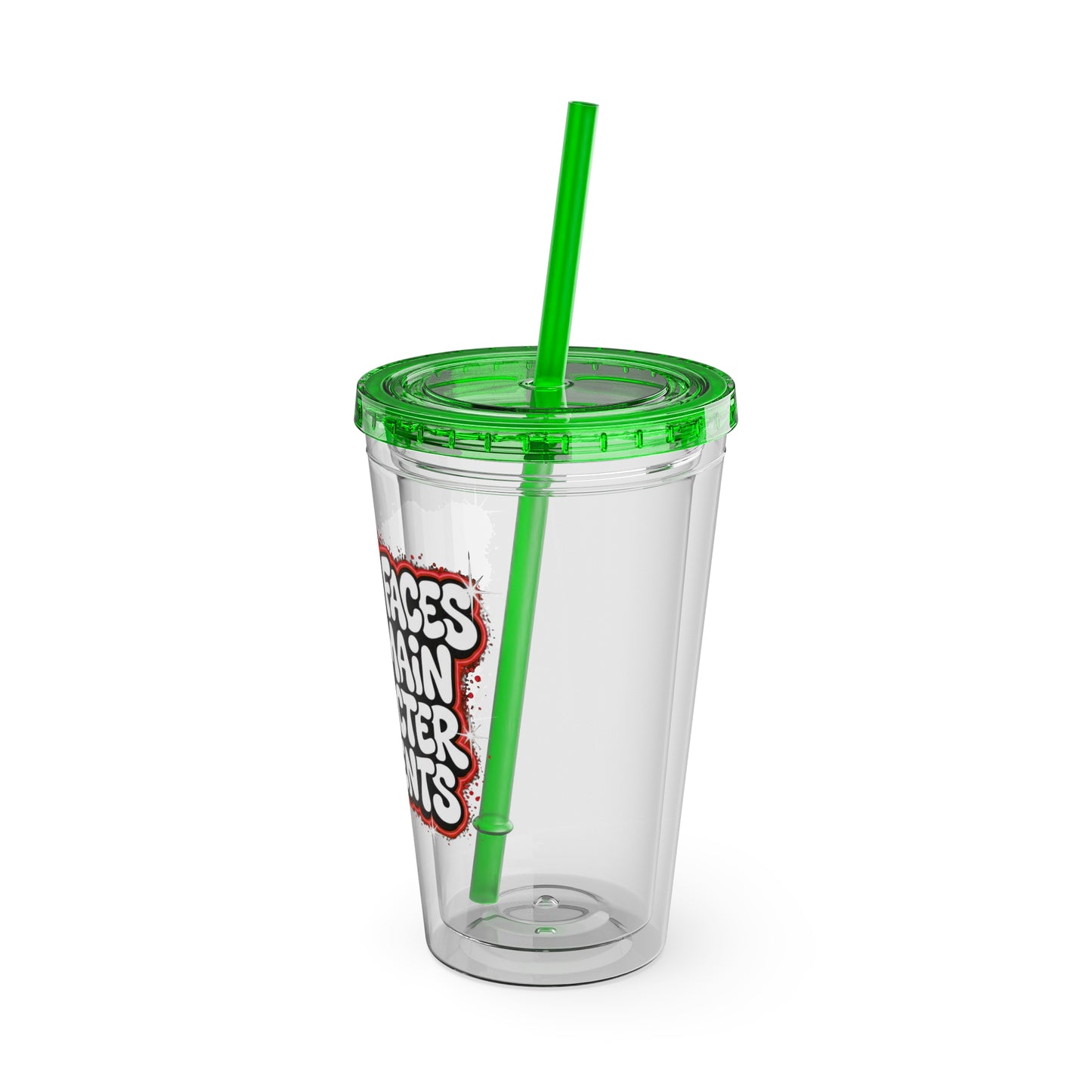 I turn faces into main character moments Insulated Cup