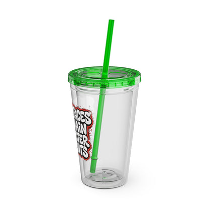 I turn faces into main character moments Insulated Cup