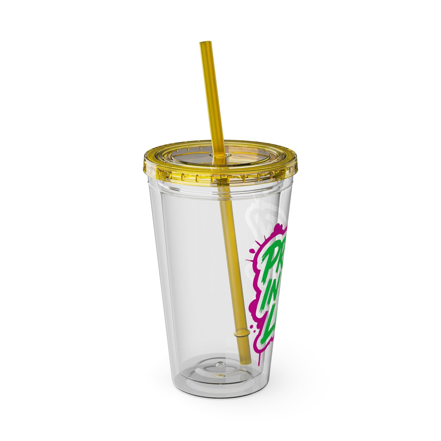 Pretty in real life Clear Insulated Cup