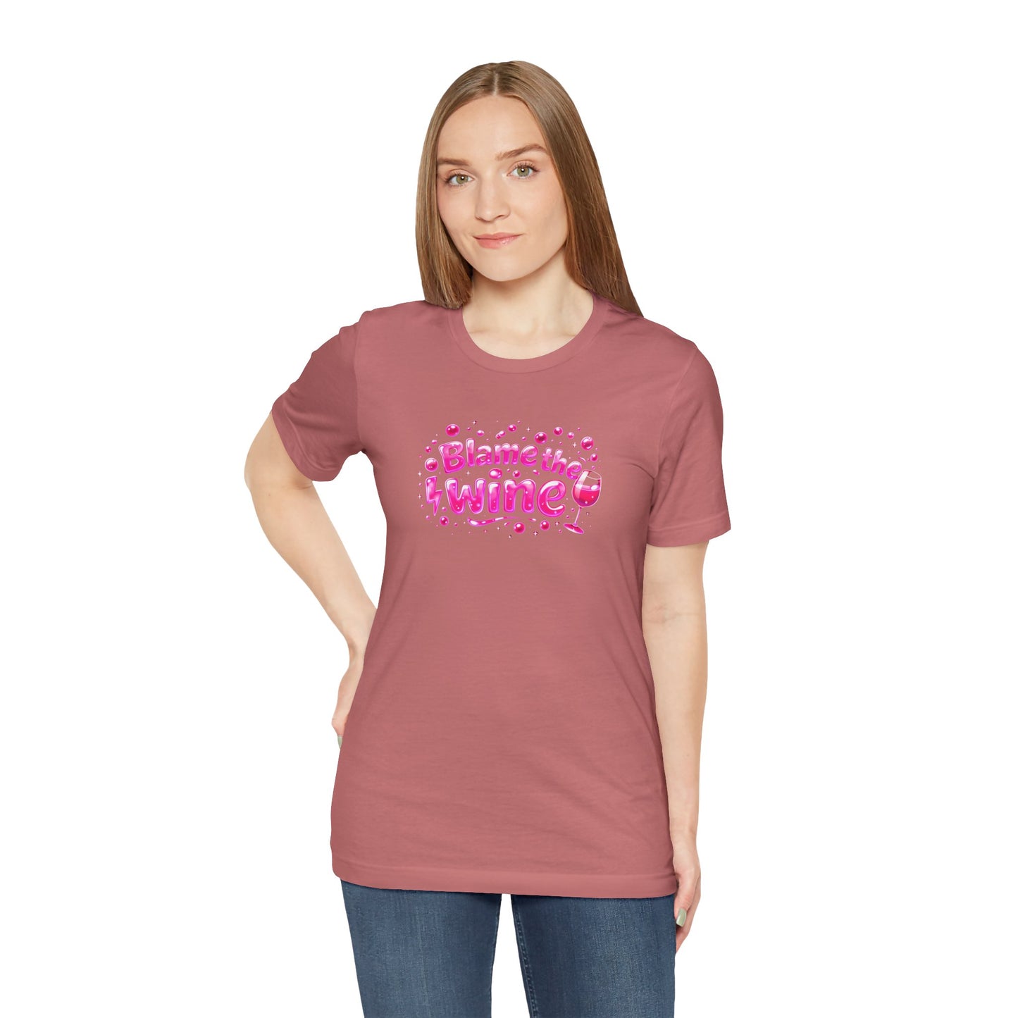 Blame the wine T-shirt