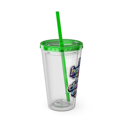 I turn basic sets into main character energy Clear Insulated Cup