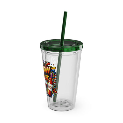 WINE NOW Adult later Clear Insulated Cup