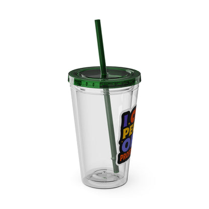 I cut people open professionally Clear Insulated Cup