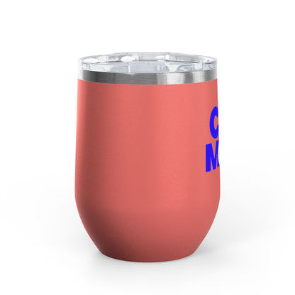 Cat mom blue Tumbler