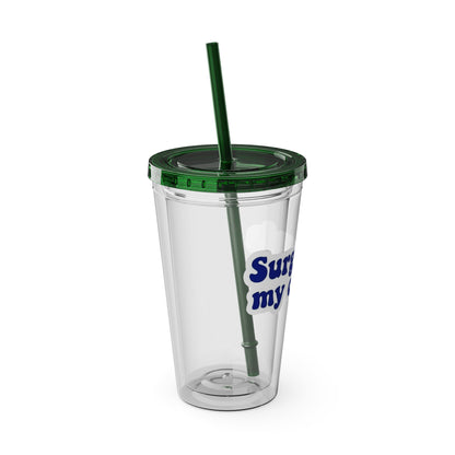 Surgery is my cardio Clear Insulated Cup