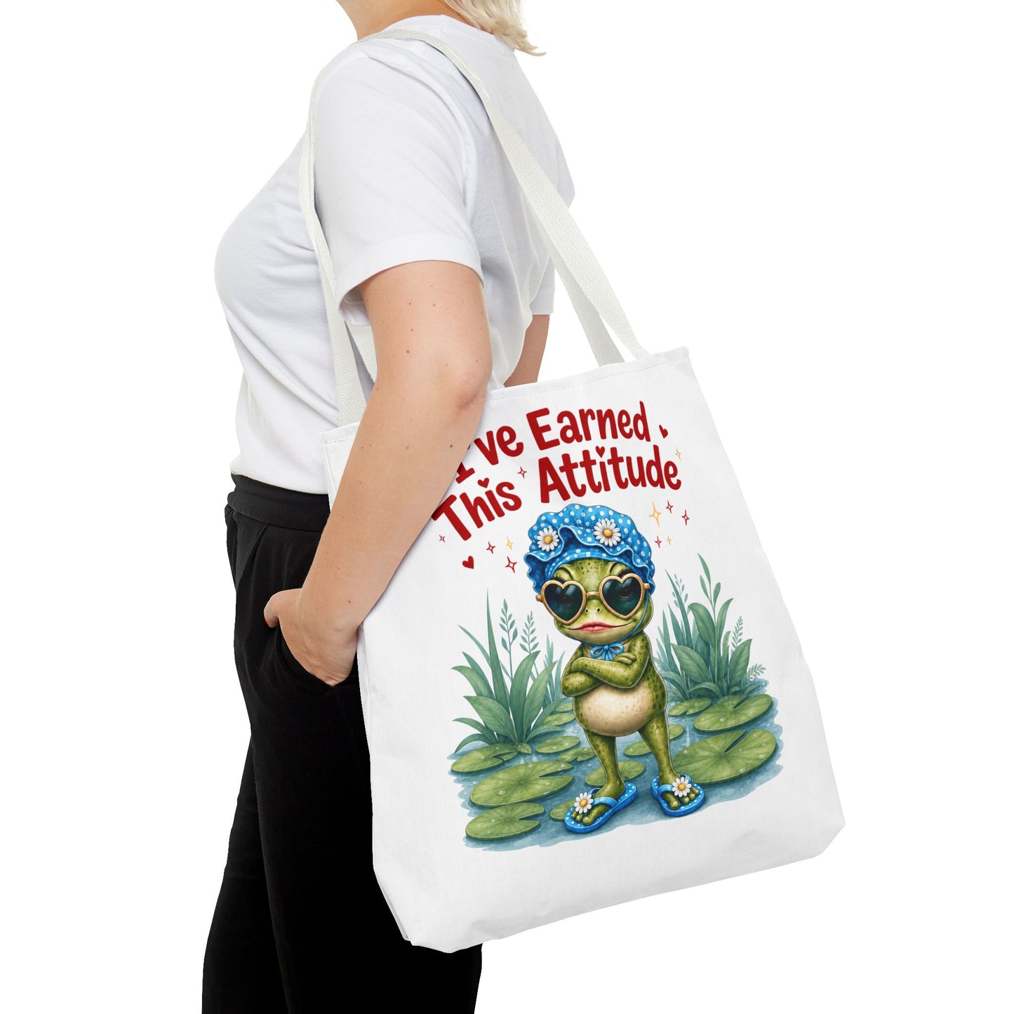 I've earned this attitude Tote Bag