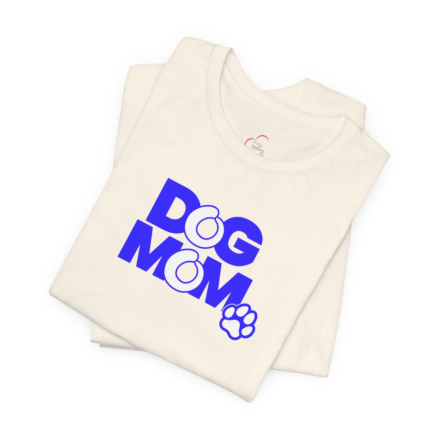 Dog mom blue T-shirt