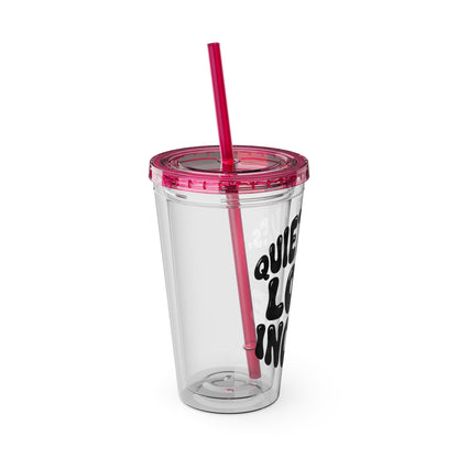 Quiet moves. Loud income Insulated Cup