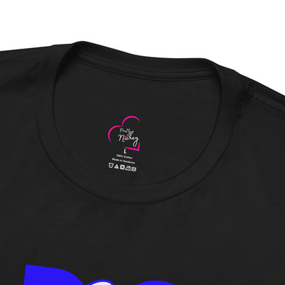 Dog mom blue T-shirt