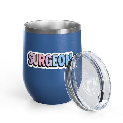 SURGEON faux sticker Tumbler