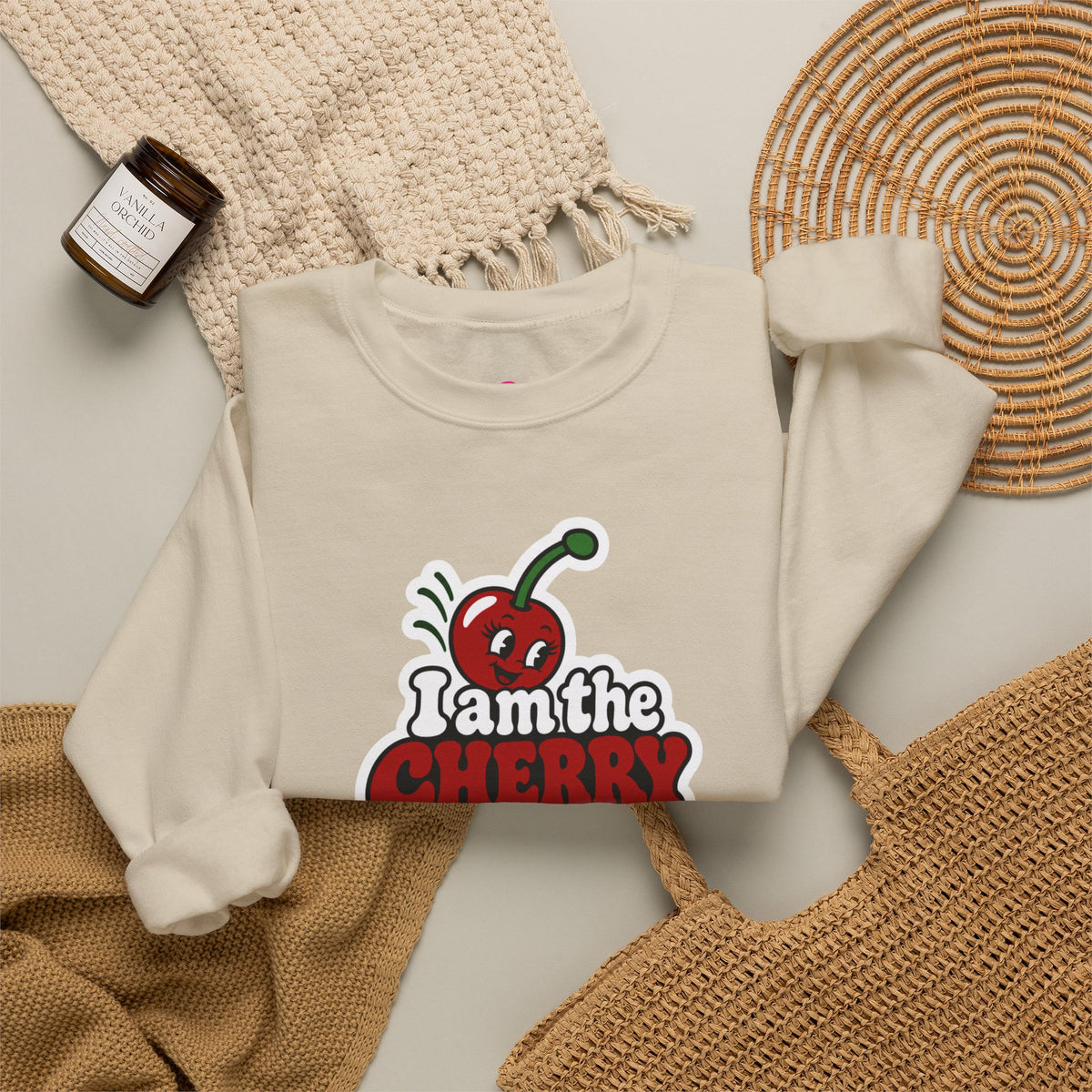 I am the cherry on top Sweatshirt