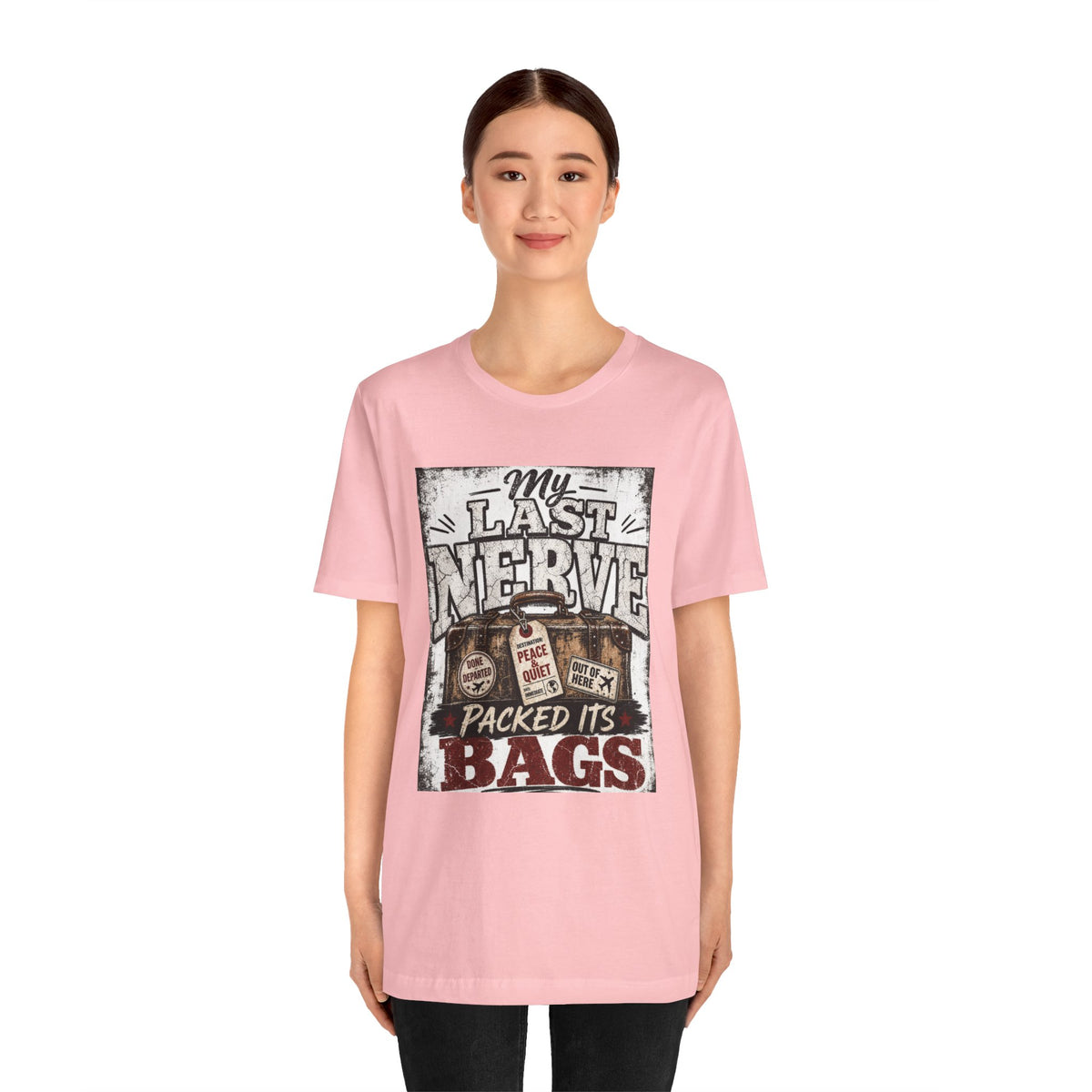 My last nerve packed it's bags T-shirt