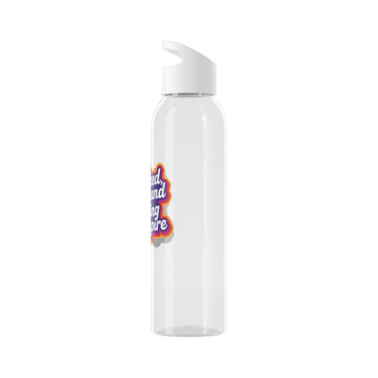 Booked, busy, and building my empire Water Bottle