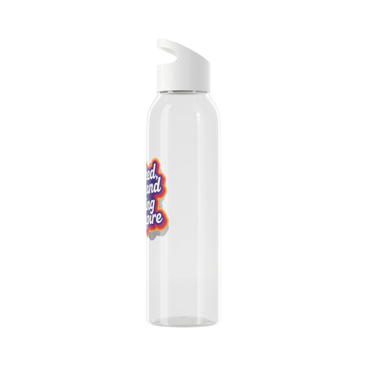 Booked, busy, and building my empire Water Bottle