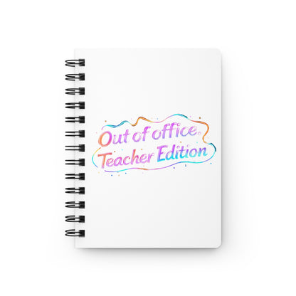 Out of office teacher edition Journal