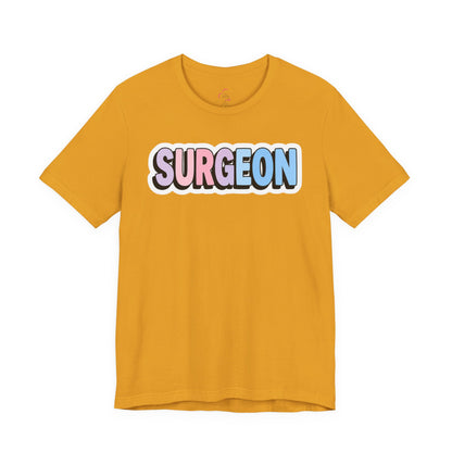 SURGEON faux sticker T-shirt