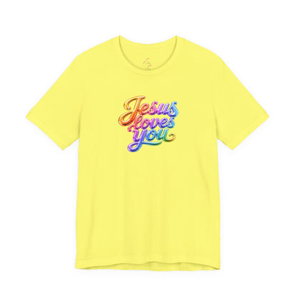 Jesus loves you T-shirt
