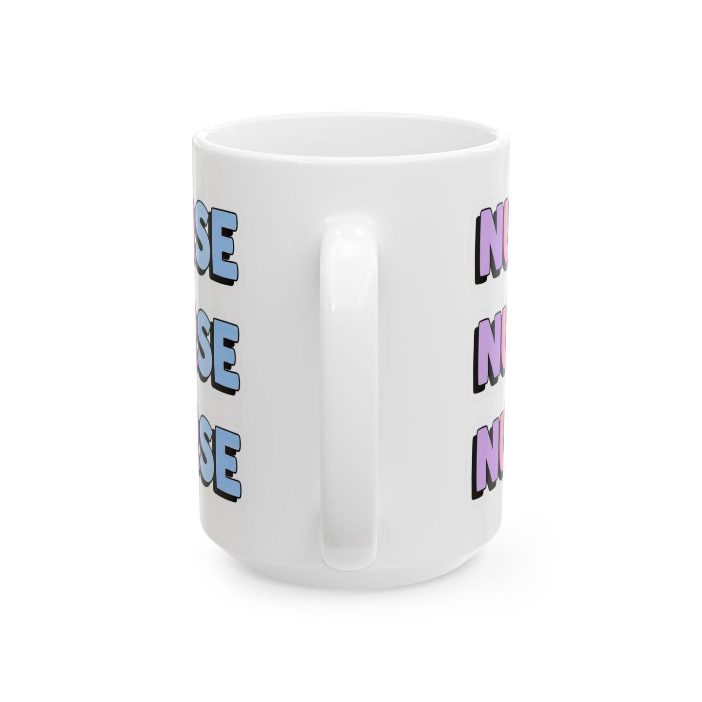 NURSE faux sticker Mug