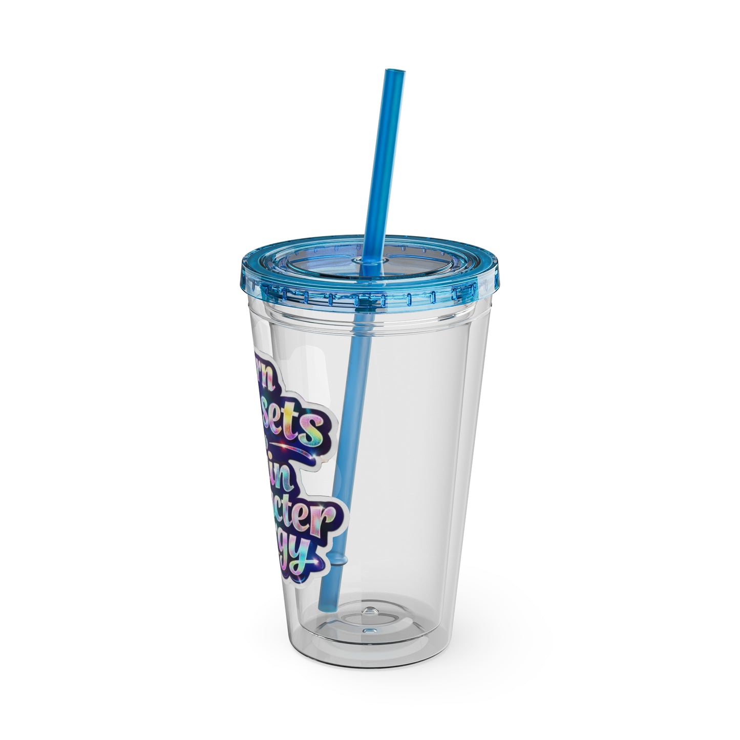 I turn basic sets into main character energy Clear Insulated Cup