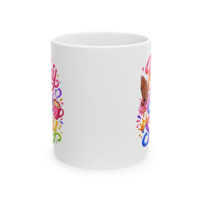 Pray, sip, slay Mug