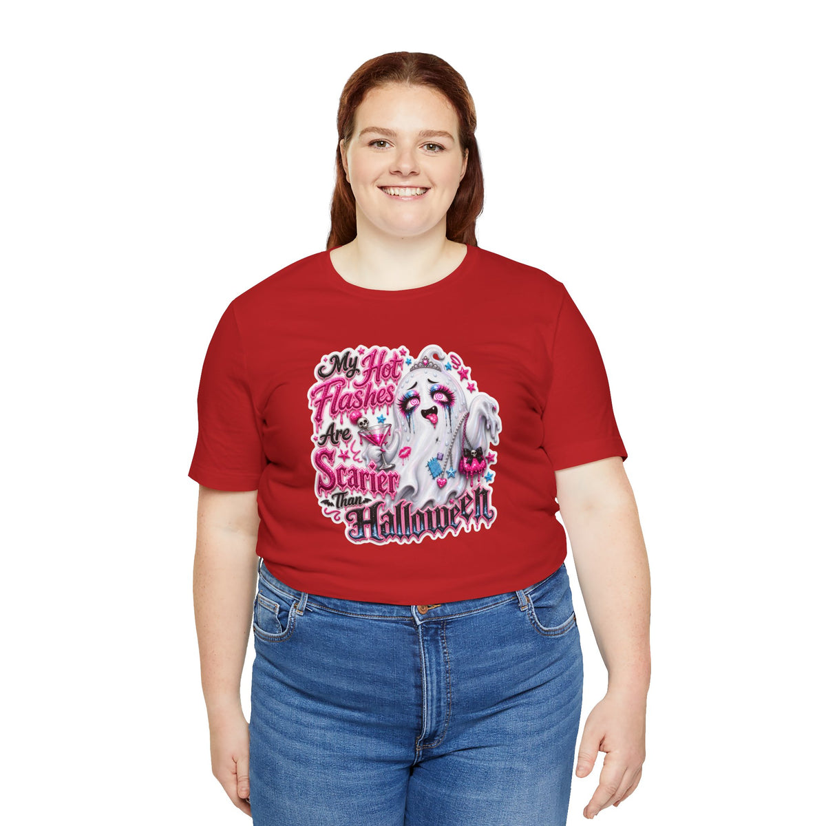 My hot flashes are scarier than Halloween T-shirt