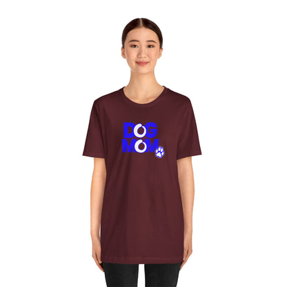 Dog mom blue T-shirt