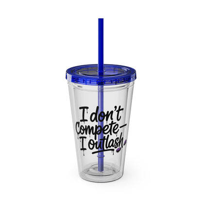 I don't compete I outlash Clear Insulated Cup