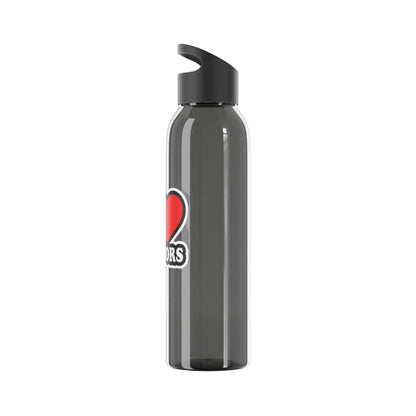 I love doctors faux sticker Water Bottle