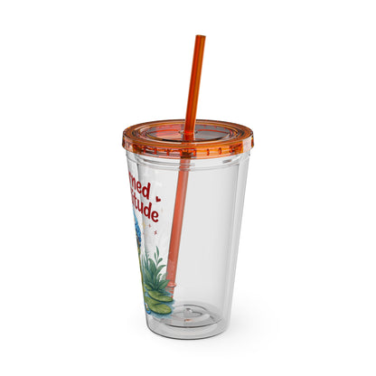 I've earned this attitude Clear Insulated Cup
