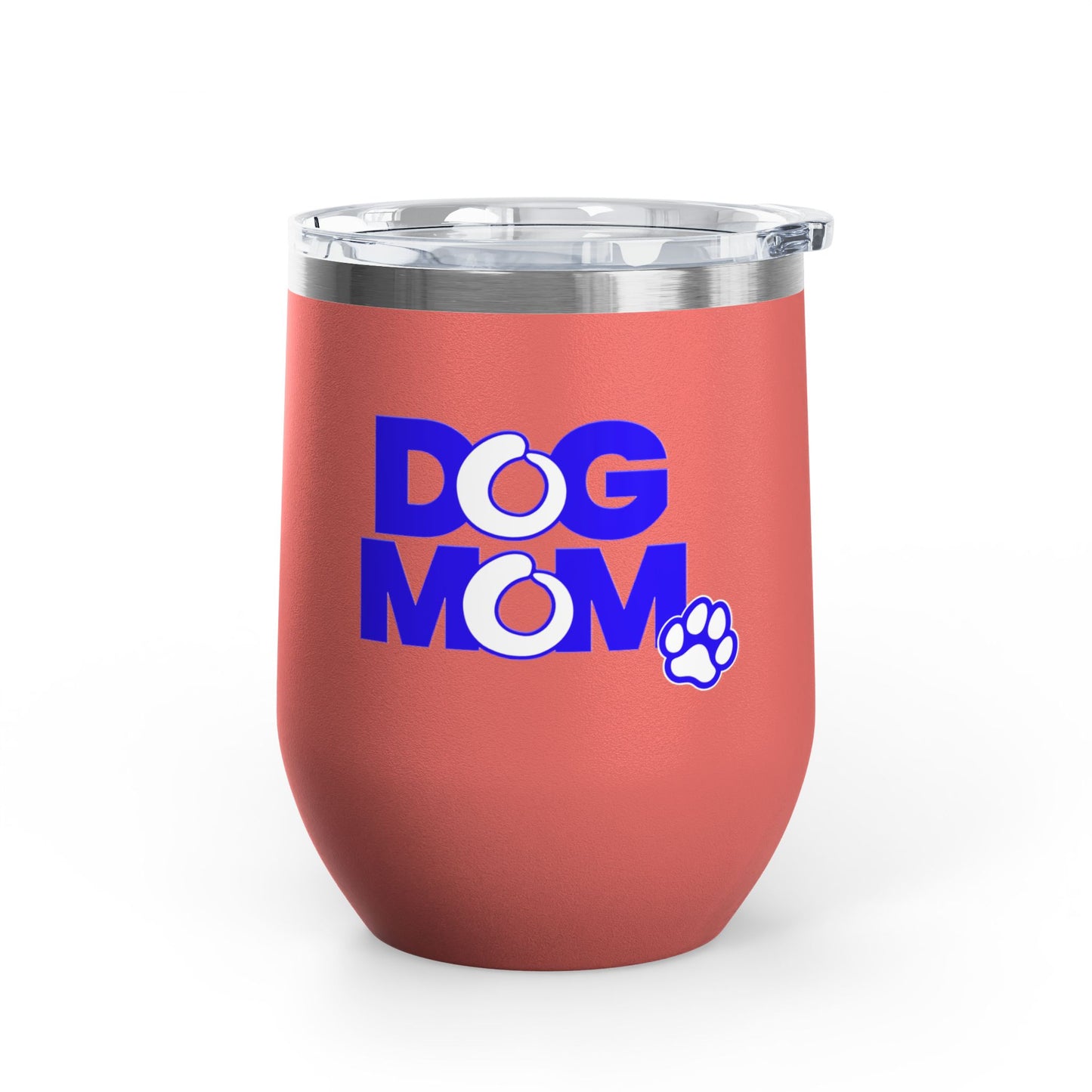 Dog mom blue Tumbler