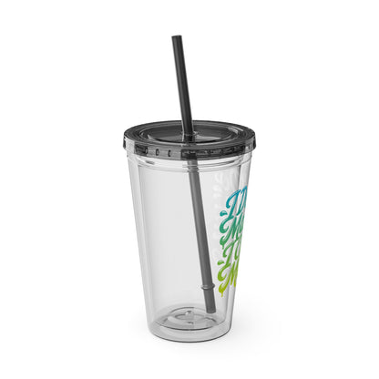 I don't do make up I create magic Insulated Cup