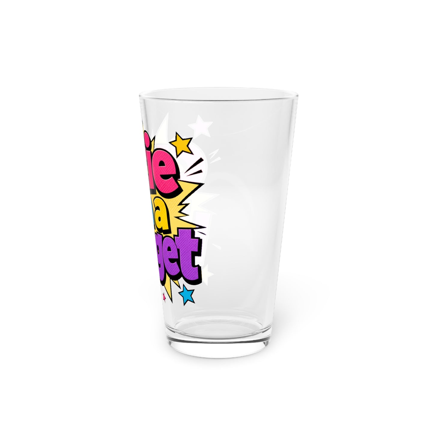Cutie on a budget Beer Glass