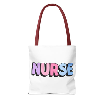 NURSE faux sticker Tote Bag