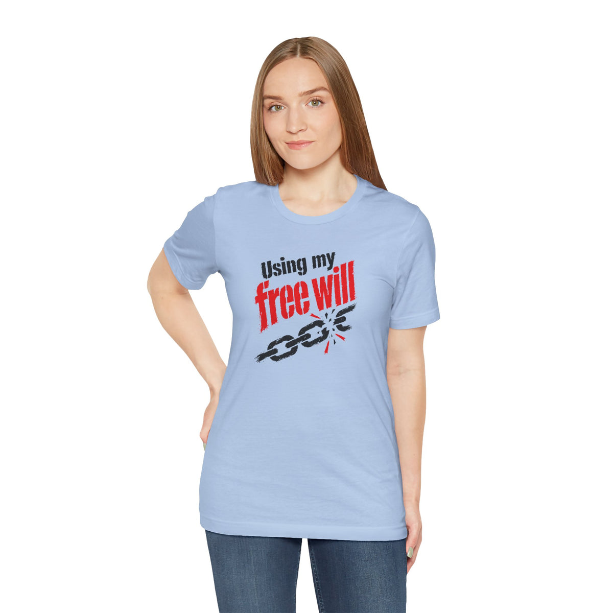 Using my free will T-shirt