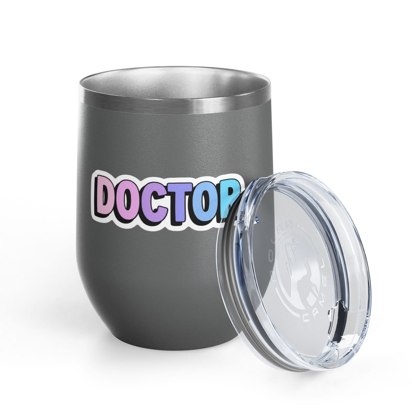 DOCTOR faux sticker Tumbler